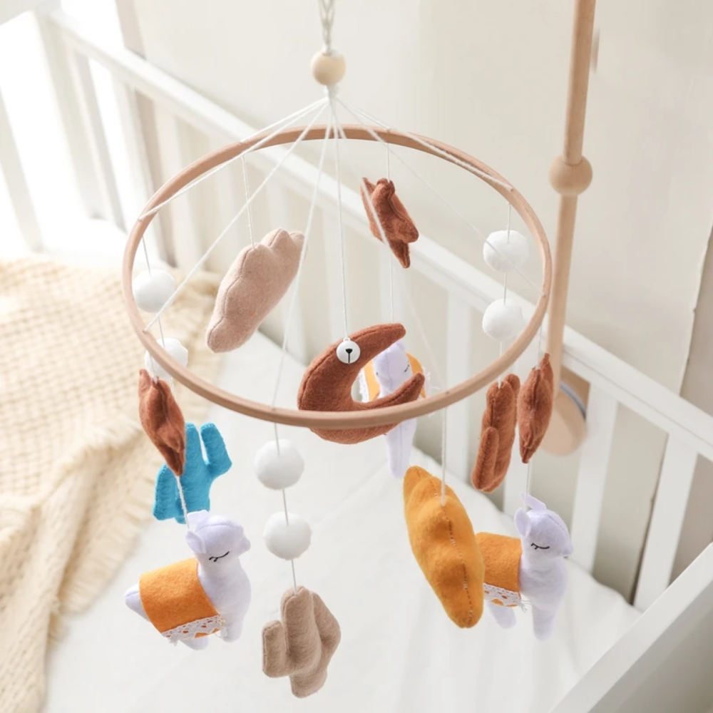 Baby Mobile Noliboobaby Handmade - Llama