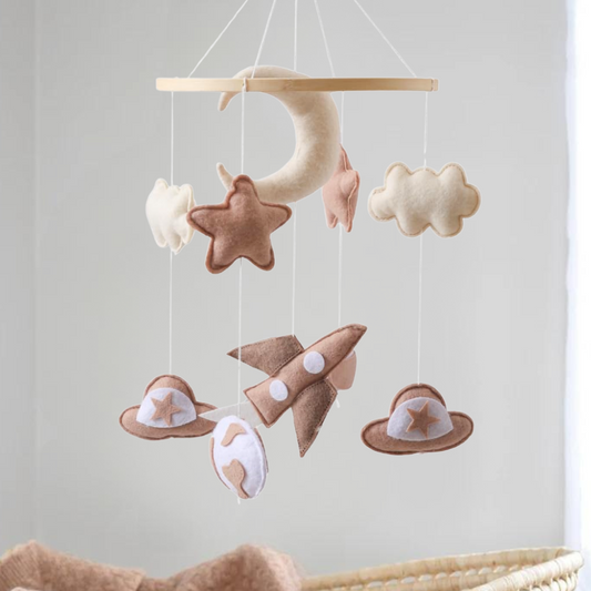 Baby Mobile Handmade Noliboobaby - Starry Dreams