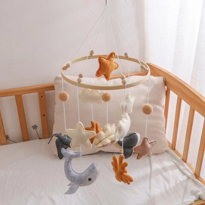 Baby Mobile Noliboobaby Handmade - Amber Seas