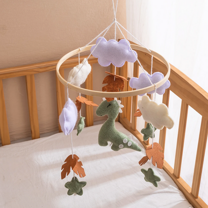 Baby Mobile Handmade Noliboobaby - Dinosaur Island