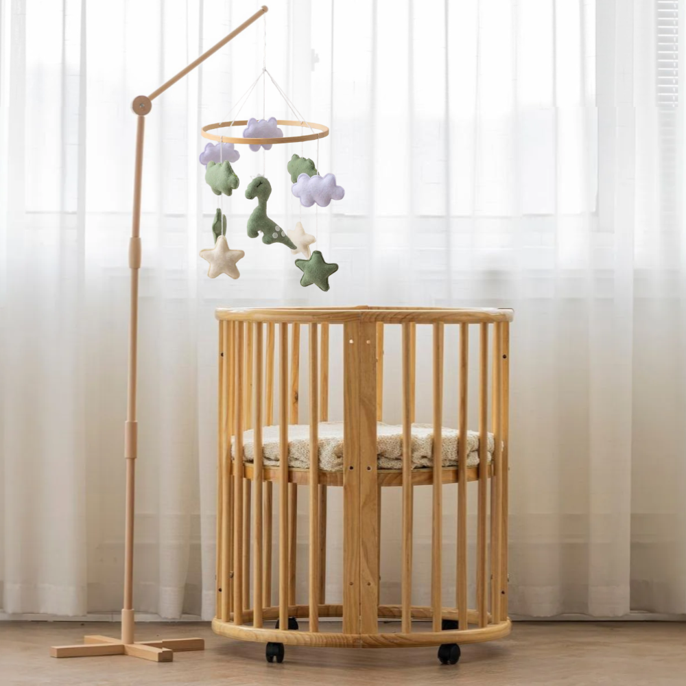 Baby Mobile Handmade Noliboobaby - Dinosaur in Cloudland