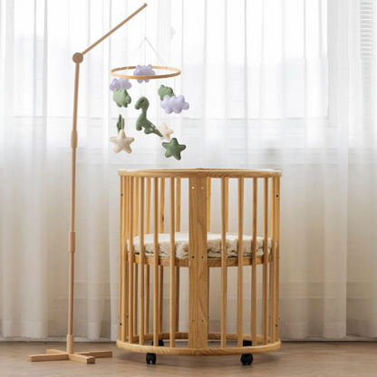 Baby Mobile Handmade Noliboobaby - Dinosaur in Cloudland