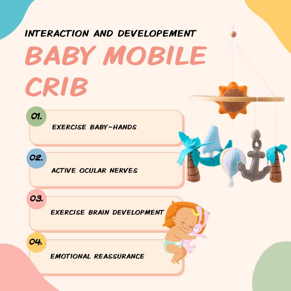 Baby Mobile Noliboobaby Handmade - Island of Pirates