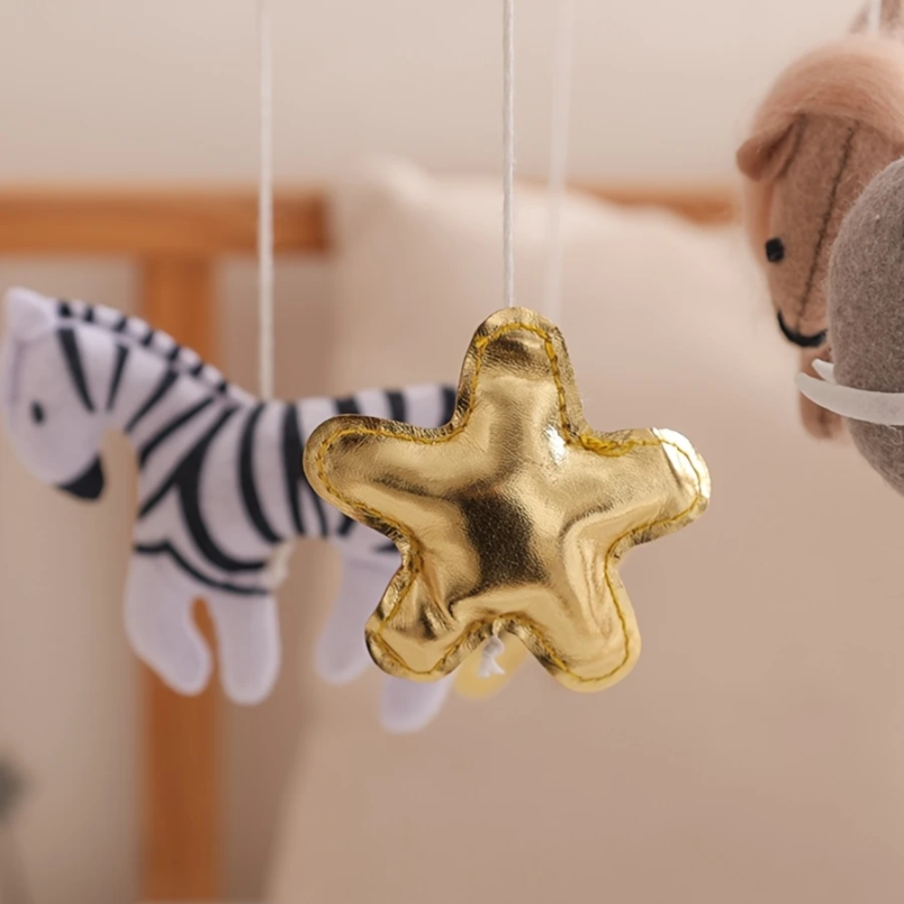 Baby Mobile Noliboobaby Handmade - Lion in Savannah