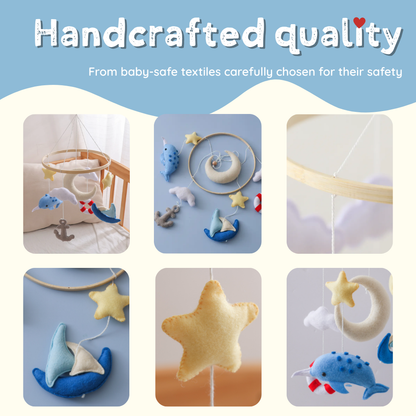 Baby Mobile Noliboobaby Handmade - Little Harbour