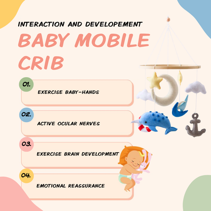 Baby Mobile Noliboobaby Handmade - Little Harbour