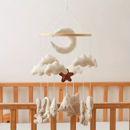 Baby Mobile Handmade Noliboobaby - Mountain in snow
