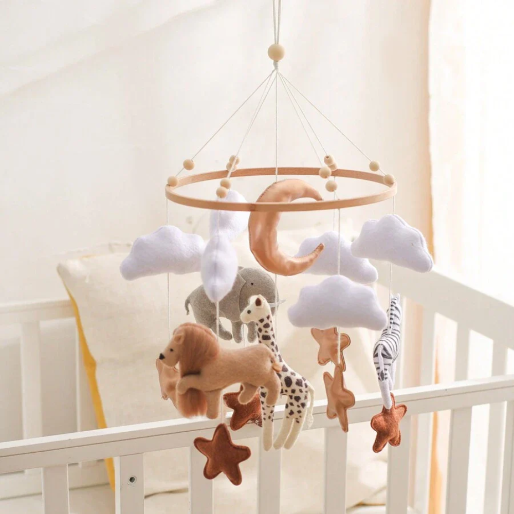 Baby Mobile Handmade Noliboobaby - Safari