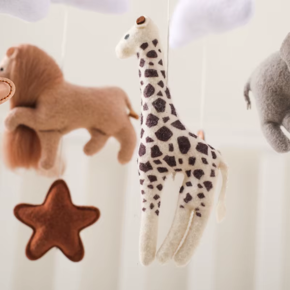 Baby Mobile Handmade Noliboobaby - Safari
