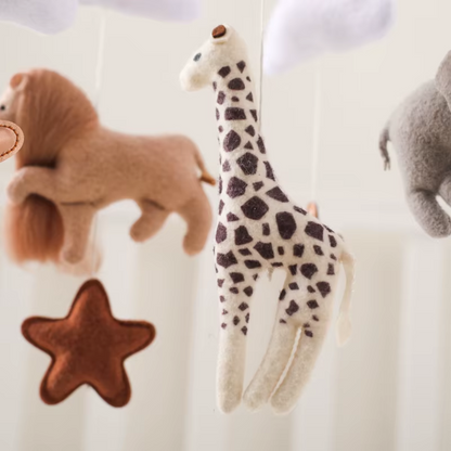 Baby Mobile Handmade Noliboobaby - Safari