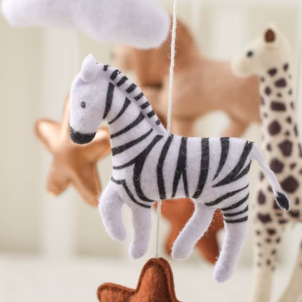 Baby Mobile Handmade Noliboobaby - Safari