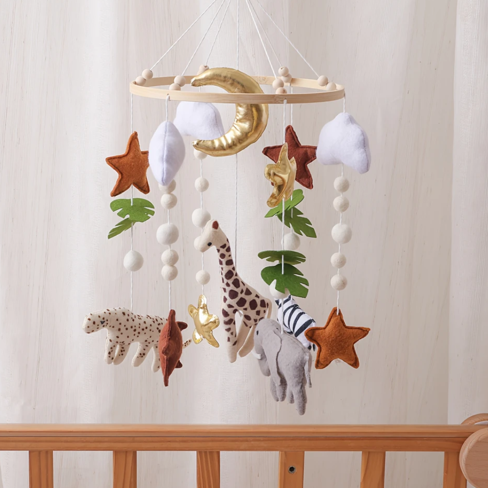 Baby Mobile Handmade Noliboobaby - Savanna