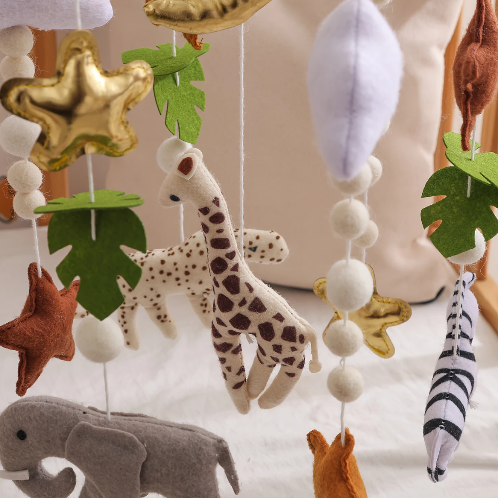Baby Mobile Handmade Noliboobaby - Savanna