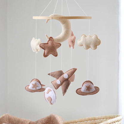 Baby Mobile Handmade Noliboobaby - Starry Dreams