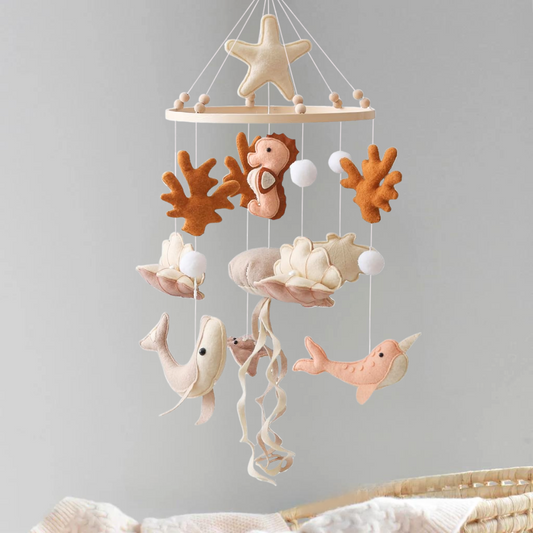 Baby Mobile Handmade Noliboobaby - Under the Sea
